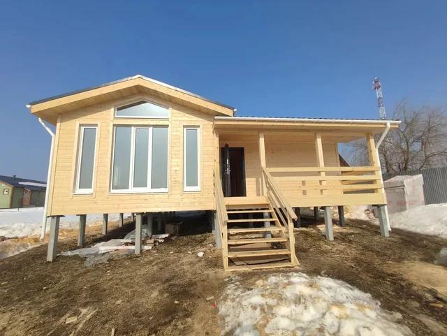 Каркасный дом, «Дом по проекту Ильинское », 100 м², Ступинский район, д.Городище 