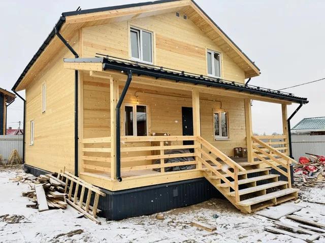 Каркасный дом, «Прага», 145 м², Домодедово, мкр, Востряково, КП Светлая Роща