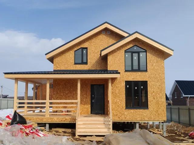 Каркасный дом, «Радонежский », 105 м², Домодедово, Минаево, КП Южный Парк 