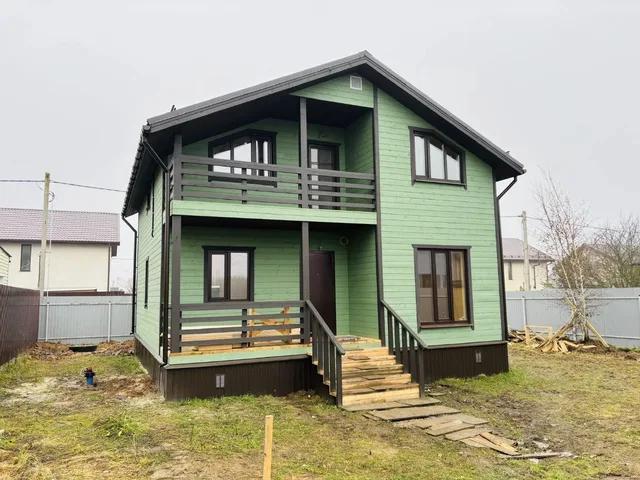 Каркасный дом, «Дом по проекту Гальчино », 140 м², Подольск, деревня Бережки 