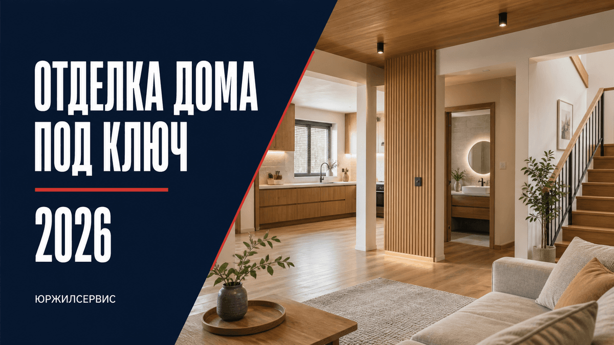 Отделка дома под ключ: что входит и сколько стоит