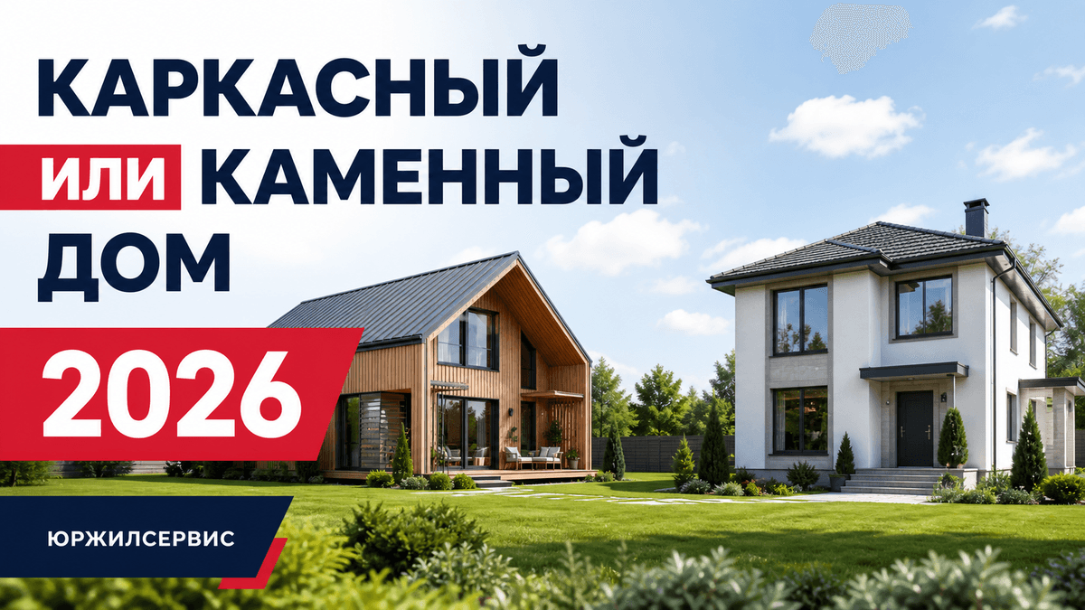 Каркасный или каменный дом: что выбрать в 2026 году