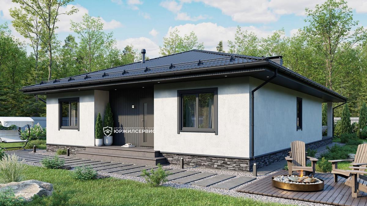 Дом из газобетона Авангард
