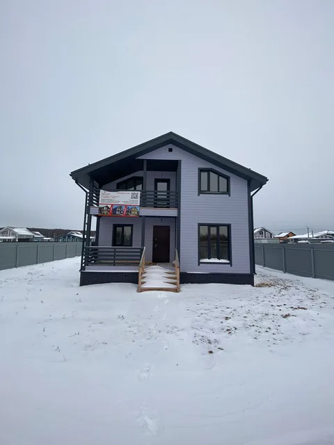 Каркасный дом, «Дом по проекту Гальчино», 140 м², Домодедово, КП Ильинская Слобода