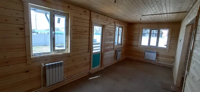 Брус дом «Дом по индивидуальному проекту», 124 м², 2 эт., Гостилово, Воскресенский район, 2024 г. — миниатюра 2